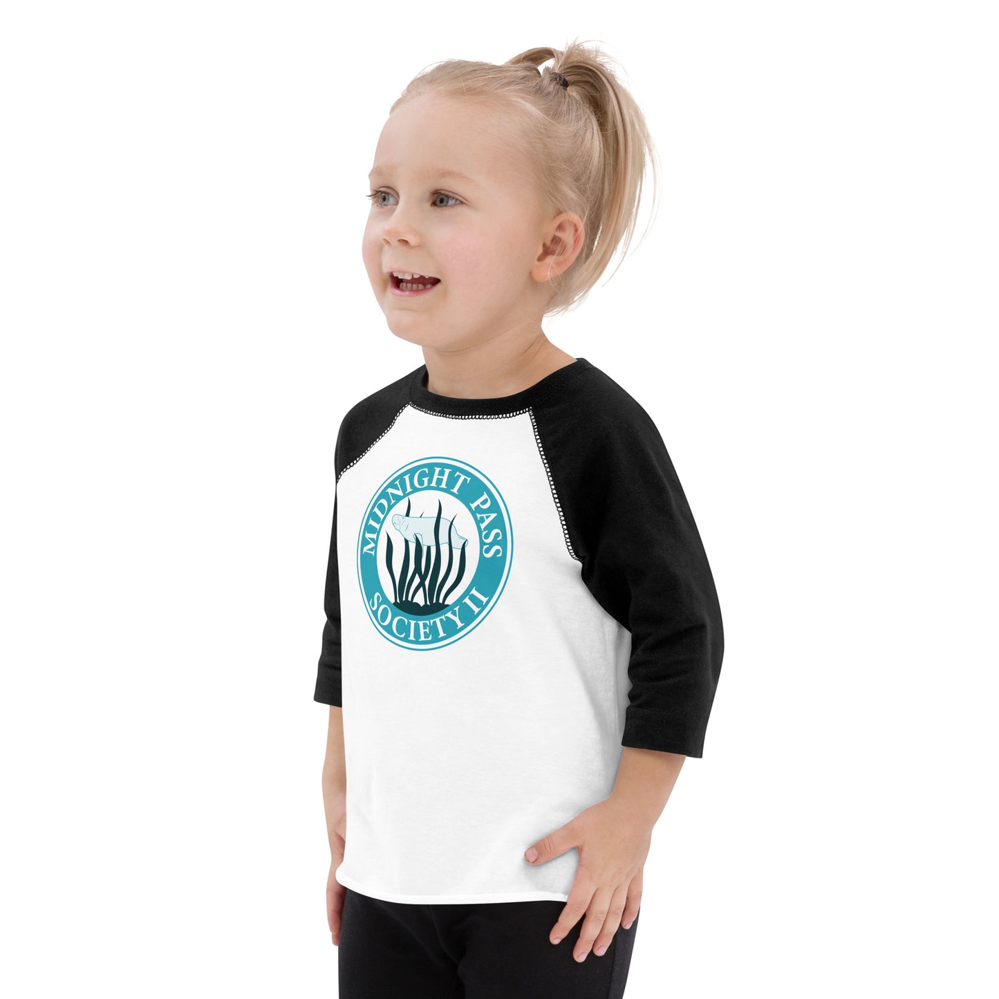 Midnight Pass Toddler baseball shirt