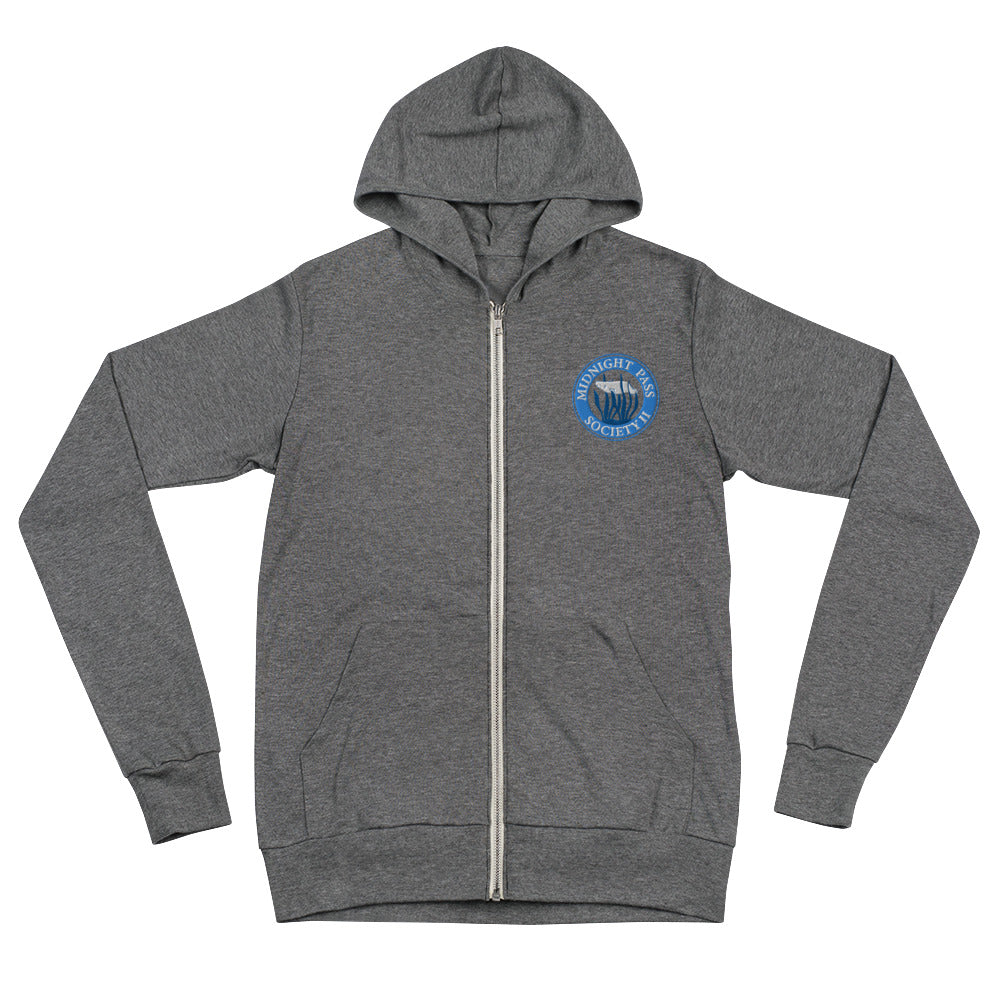 Midnight Pass Unisex zip hoodie